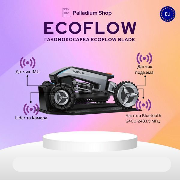 Робот газонокосилка EcoFlow Blade EFH100 Б/У blade01 фото