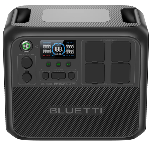 Зарядна станція Bluetti AC200L, 2400 Вт, 2048 Вт/год Bluetti AC200L фото