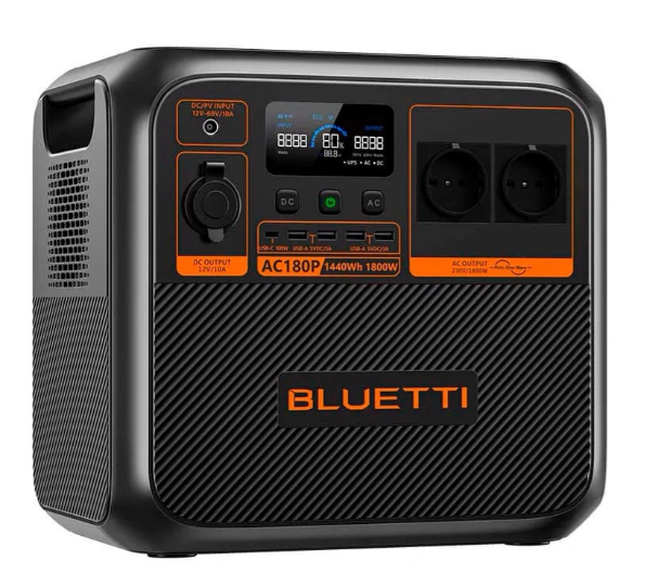 Зарядна станція Bluetti AC180P, 1800 Вт, 1440 Вт*год Bluetti AC180P фото