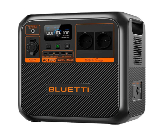 Зарядна станція Bluetti AC180P, 1800 Вт, 1440 Вт*год Bluetti AC180P фото