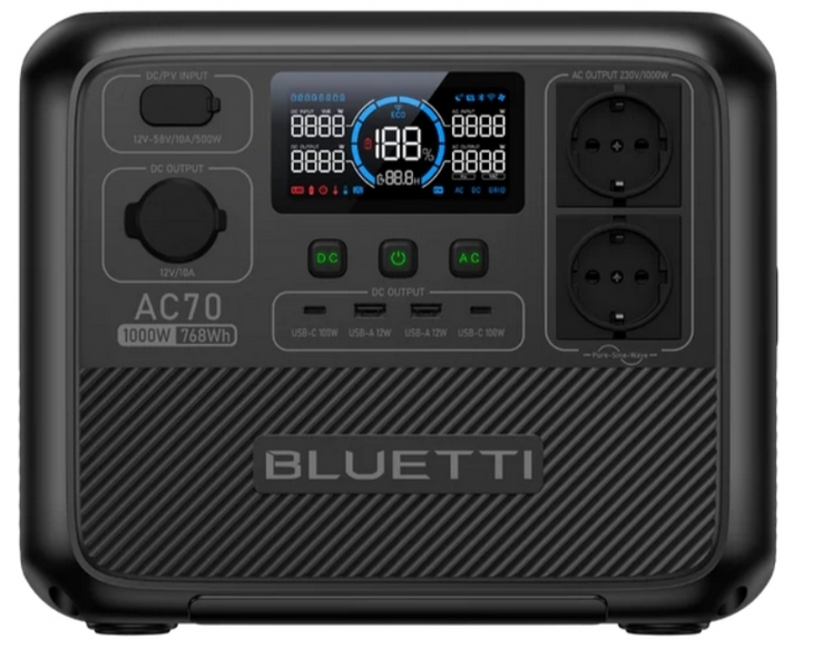 Зарядна станція Bluetti AC70 Bluetti AC70 фото