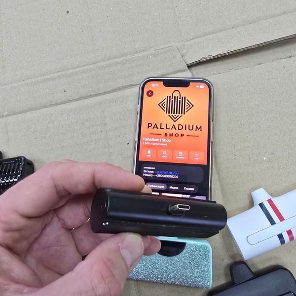 Портативное зарядное устройство  5000 mAh, USB-C Power Bank 5000 mAh фото