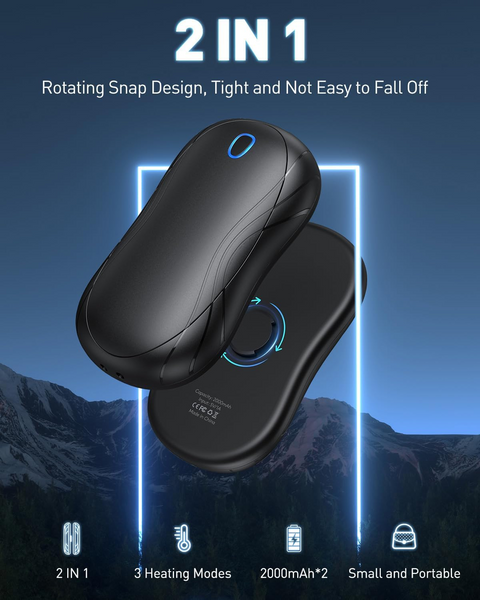 Cnkeeo Электрическая перезаряжаемая грелка для рук 5600mah Cnkeeo фото