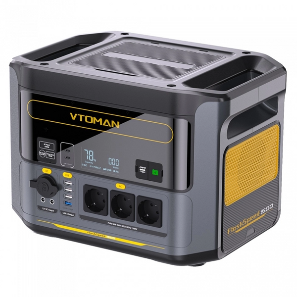 Портативная электростанция VTOMAN FlashSpeed ​​1500 LiFePO4 1548 Вт&middot;ч VTOMAN FlashSpeed ​​​​1500 фото
