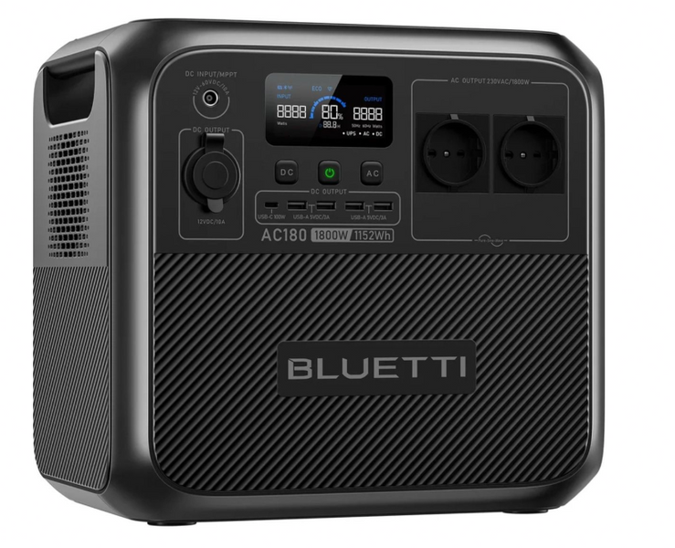 Зарядна станція BLUETTI AC180 / 1.800w | НОВА! BLUETTI AC180  фото